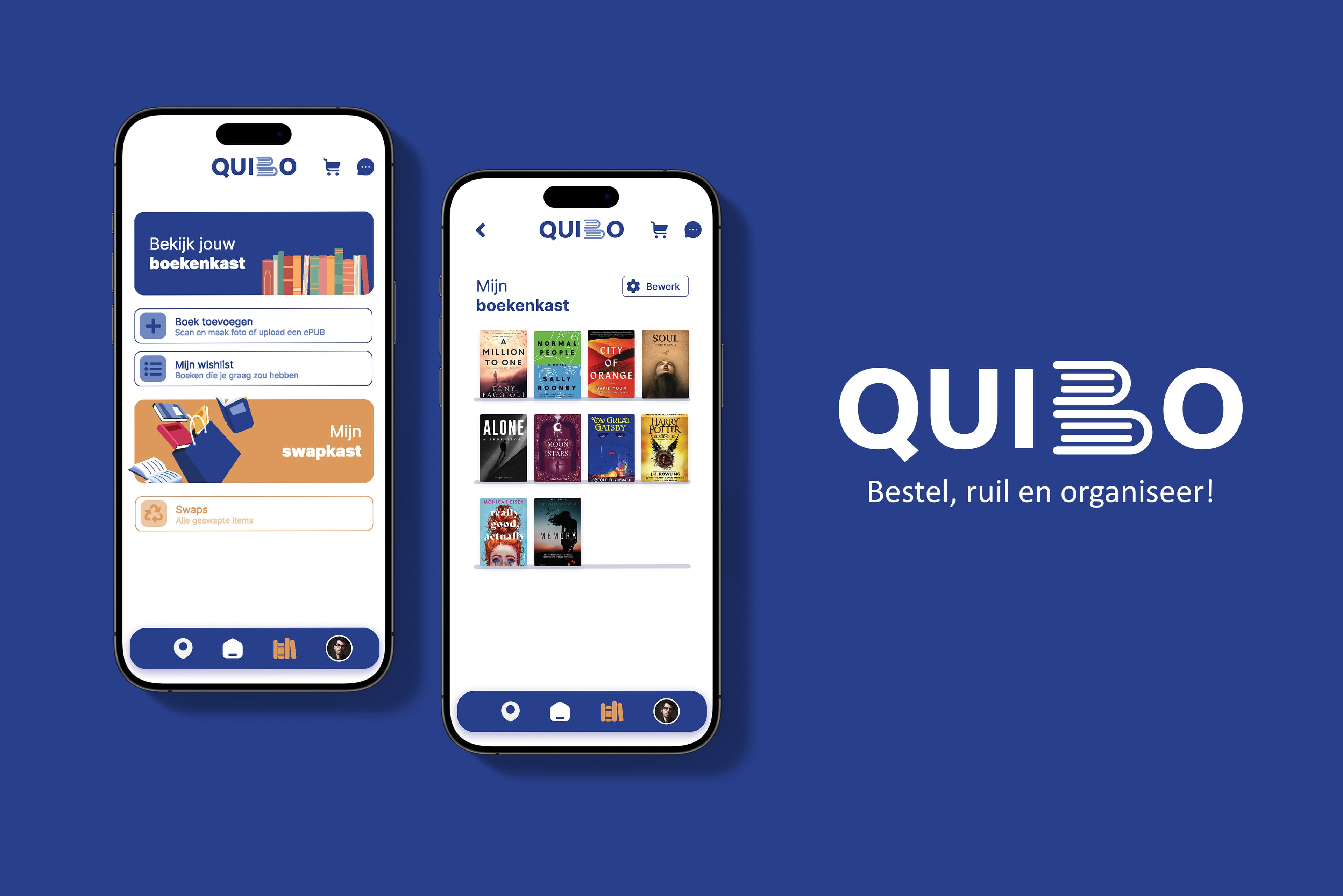 Quibo — Book exchange platform