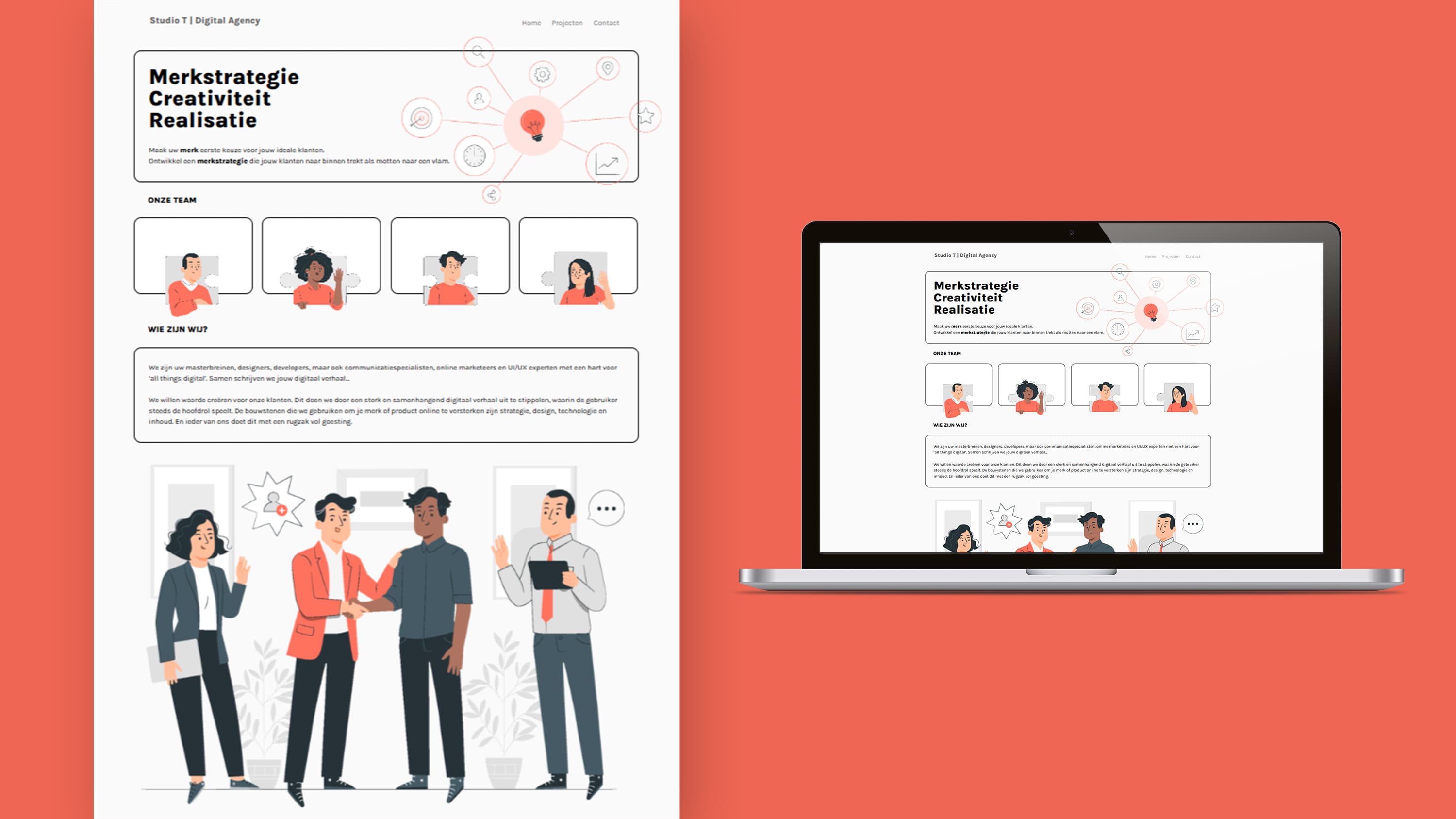 Studio T — Digital agency website