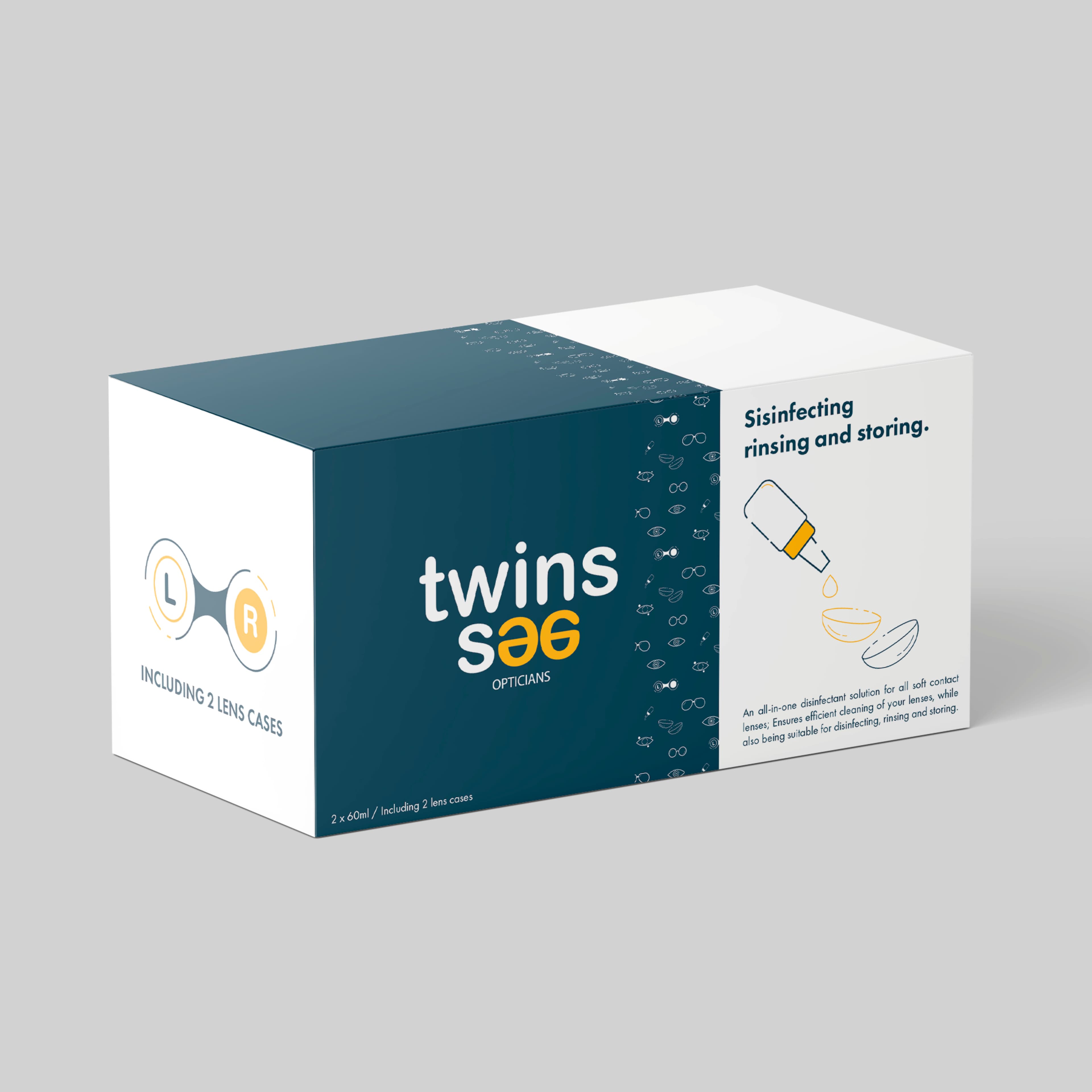 Twins See visual identity design