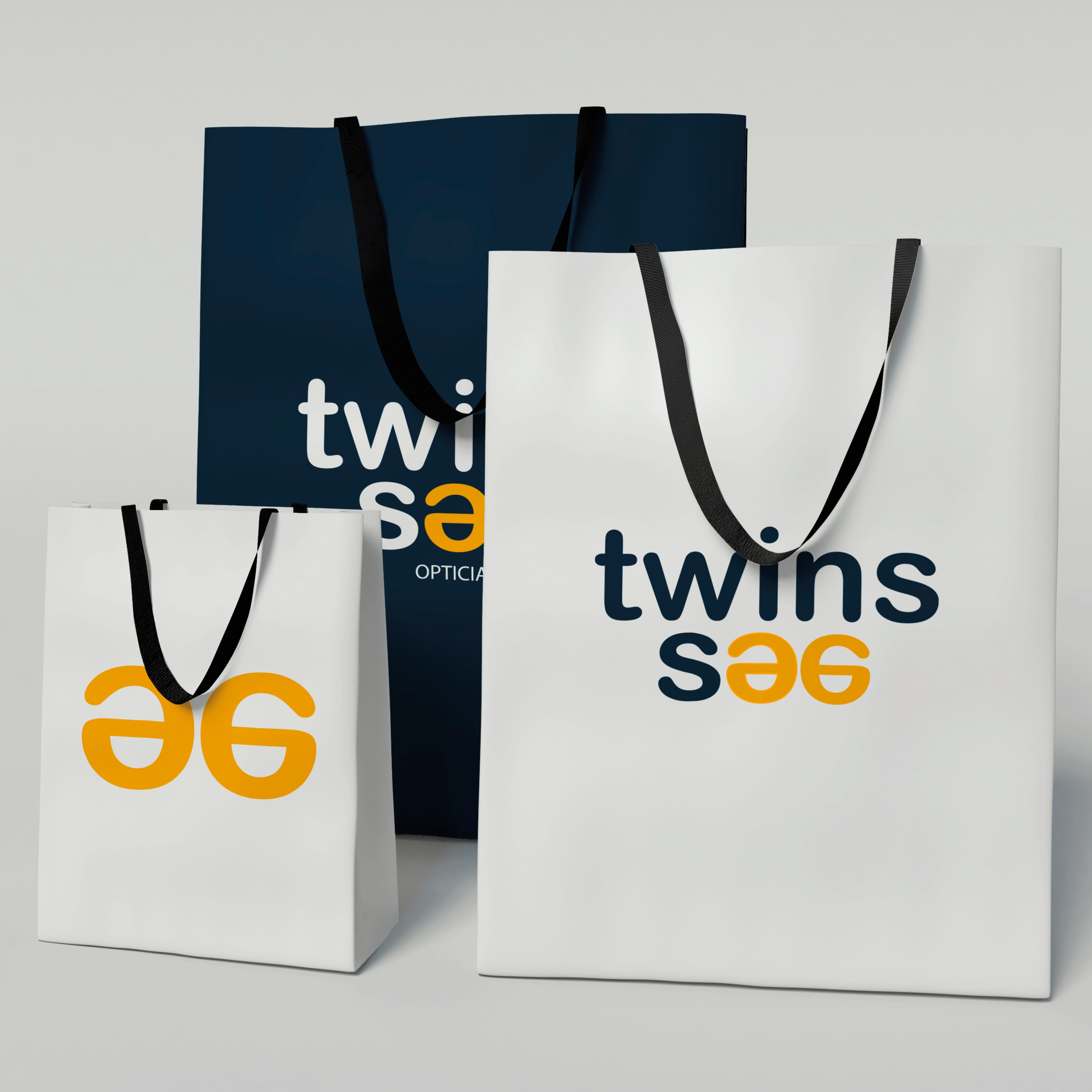Twins See branding application